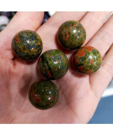 3 Natural Green red one Eye Spheres Stone JZIGTDEM - Buy Online on GoSupps.com
