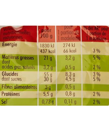 St Michel Madeleines Chocolate Chips 400 g - Buy Online on GoSupps.com