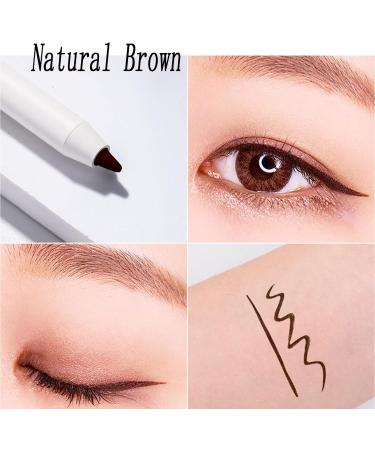 Heykomi Non-Smudging Waterproof and Long-Lasting Eyeliner Pencil Heykomi Makeup Waterproof Eye Liner Pencils Quick Drying Long Lasting Waterproof and Sweat Proof Eyeliner (Black+Brown) - Buy Online on GoSupps.com