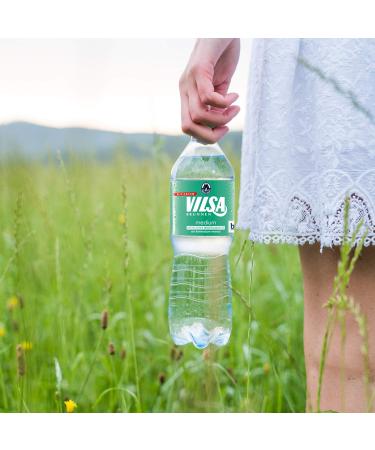 VILSA Carbonated Mineral Water - Low Sodium 6-Pack of 1.5L Disposable Bottles - International Shipping Available - Buy Online on GoSupps.com