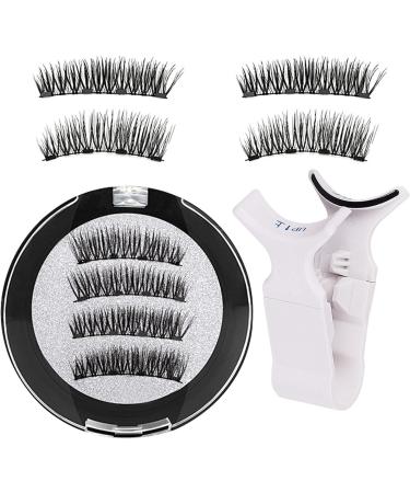 Magnetic Eyelashes No Glue or Liner Needed - Magnetic Lashes Kit | Reusable Waterproof Manga Lashes Easy Application and Removal No Glue Needed 1 Pair with Applicator Natural Look All-Day Comfor - Buy Online on GoSupps.com
