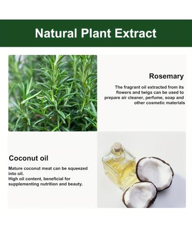100% Pure Organic Rosemary Essential Oil for Hair Growth | Nourish Scalp Improve Circulation Relieve Itchy & Dry Scalp | 30ml Hair Care Oil - Buy Online on GoSupps.com