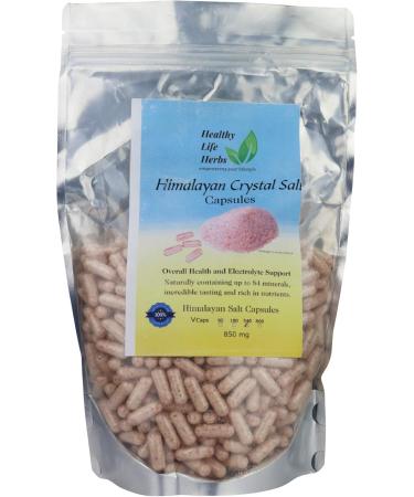 Buy Pink Himalayan Salt Capsules - 540 Caps (850 mg) | Keto Diet Electrolyte Support - International Shipping Available - Buy Online on GoSupps.com