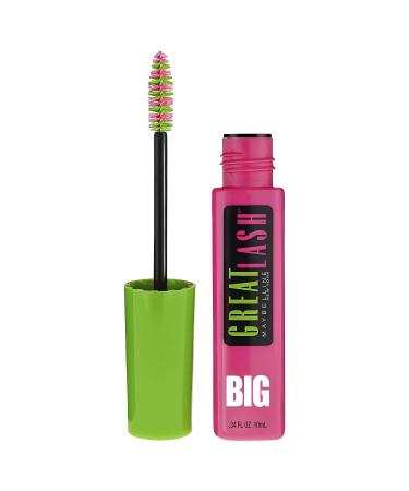 Maybelline Great Lash BIG Washable Mascara Blackest Black - Volumizing 0.34 fl oz - Buy Online on GoSupps.com