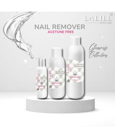  LALILL LALILL Nail Polish Remover 500ml - Acetone-Free Nail Polish Remover - Quick and Easy Peel Off - Acetone Free - Ideal for Sensitive Nails - Buy Online on GoSupps.com