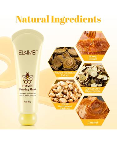 Buy Honey Face Mask - Tightens Pores Deep Cleans & Moisturizes Skin - International Shipping Available - Buy Online on GoSupps.com