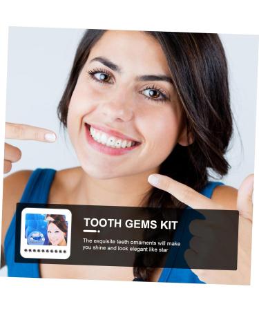 Minkissy 10 Packs Self-Adhesive Tooth Jewelry | Acrylic Crystals & Diamond Decor for Teeth | Unique Accessories for Stunning Smile - Buy Online on GoSupps.com