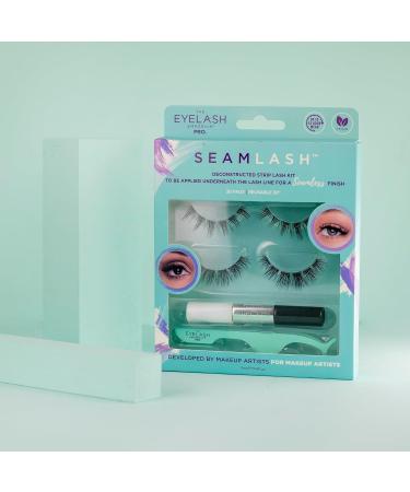 The Eyelash Emporium PRO SEAMLASH Deconstructed Strip Lash Kit Black - Buy Online on GoSupps.com