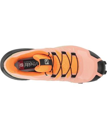 Salomon Women's Speedcross 5 Trail Running Shoes - Size 8, Blooming Dahlia/Black/Vibrant Orange - Buy Online on GoSupps.com