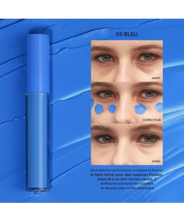  Qkbuza Full Coverage Concealer Under-Eye Concealer 6x Full Coverage Concealer | Buildable Face Makeup Contour Stick for Outdoor Travel - Buy Online on GoSupps.com