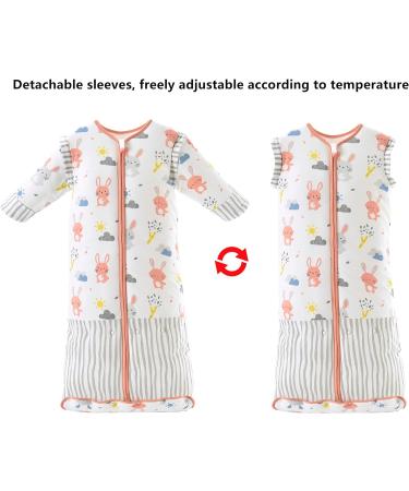 Chilsuessy Baby Sleeping Bag 3.5 Tog Winter Sack, Pink Rabbit, 120cm - Ages 3-6 Years - Buy Online on GoSupps.com