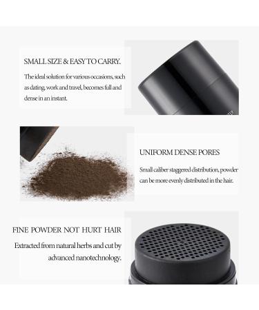 Hair Fibres for Thinning Hair - Dark Brown Professional Quality | Hair Thickening Powder & Fibers for Instant Concealment of Hair Loss - Buy Online on GoSupps.com