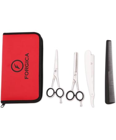 Professional Hairdressing Scissors Barber Scissors Hair Thinning Set - Buy Online on GoSupps.com