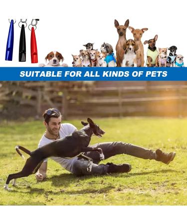 TakFree Dog Whistle to Stop Barking Dog Whistles for Recall in 3 Colors Plastic Bird Dogs Whistle 210.5 with Lanyard for Recall Bark Control - 3 Packs - Buy Online on GoSupps.com