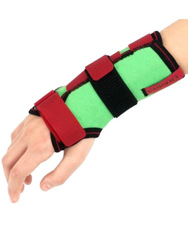 ORTONYX Kids Wrist Support Immobilider Brace with Splint / ACJB2302GRN One Size (Pack of 1) Green - Buy Online on GoSupps.com