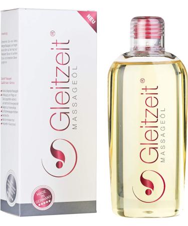 Gleitzeit Massage Oil PREMIUM 200ml | Stretch Marks Scar Care Perineal & Partner Massage - Buy Online on GoSupps.com