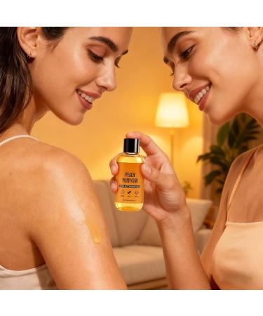  WJnflQN Moisturizing Body Oil - Nourishing Care Solution 100ml Radiant Body Oil For Shower Bath Massage Travel Day Night and Relaxation - Buy Online on GoSupps.com