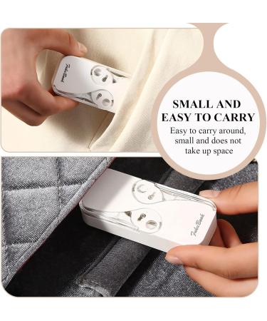 4 Portable Travel Tooth-Floss Dispensers with 48 Dental Picks | Reusable Organizer & Storage Box for Trips - 4 Colors - Buy Online on GoSupps.com