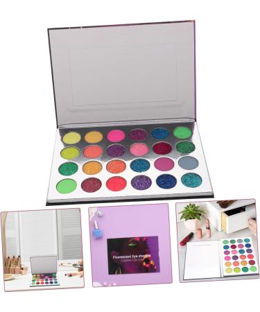IWOWHERO Glitter Eyeshadow Pallet Eye Shadow Palette Powder Glow in The Dark Eyeshadow - Buy Online on GoSupps.com