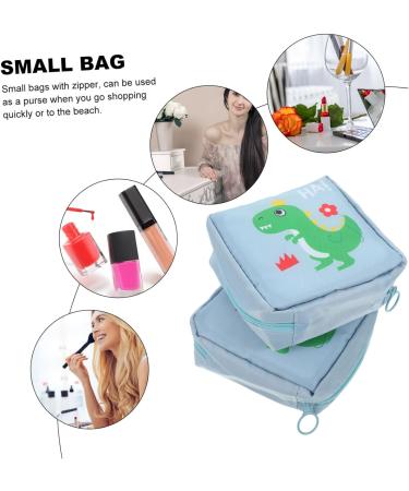 DOITOOL Period Pad Pouch 2pcs - Menstrual Pad Storage Organizer & Travel Tote Bag - Buy Online on GoSupps.com