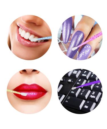 400 Micro Applicator Brushes for Eyelash Extensions & Makeup | Ultra-Fine Disposable Microbrushes for Dental & Oral Care - Buy Online on GoSupps.com