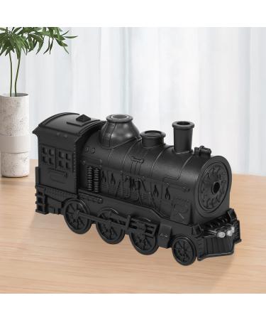 Essential Oil Diffuser 300ml Retro Train Humidifier Quiet Train Shape Aromatherapy Diffuser with Auto Shut Off Function 2 Spray/Night Light Modes Portable Mini Humidifier for Home Office Bedroom - Buy Online on GoSupps.com