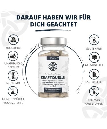 Buy Fadogia Agrestis 20 000 mg - High-Dose Power Source with Tribulus Terrestris Ashwagandha & Zinc - Best International Shipping! - Buy Online on GoSupps.com