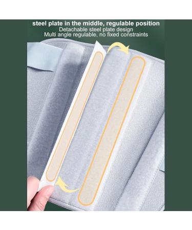 Dioche Forearm Support Splint Brace - 3 Steel Plates Injury Immobilizer for Children & Adults Unisex Forearm Support (M) - International Shipping Available - Buy Online on GoSupps.com