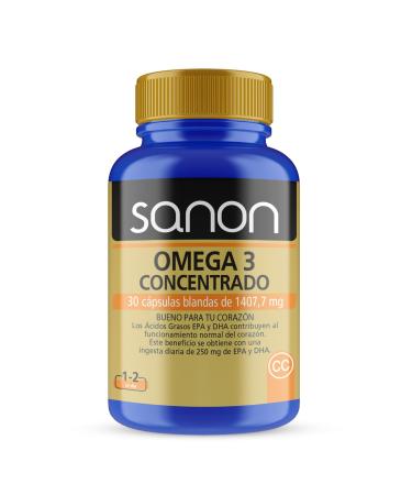 SANON omega 3 concentrated 30 capsules of 1418.9 mg