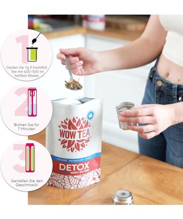WOW TEA: Berry Detox Tea + Collagen + Fruit - Buy Online on GoSupps.com