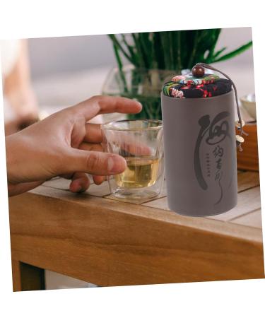 Mikinona 1pc Office Tea Containers with Lids Retro Tea Canister Tea Storage Sealed Jar Food Vintage - Buy Online on GoSupps.com