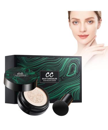 Air Cushion BB Cream Fond de Teint Couvrant CC Cr me Air Cushion CC Cream Mushroom Head Fondation Base De Maquillage De Teint De Peau Uniforme BB pour Contr le de L'huile Hydratante L ger