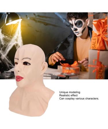 Couverture de Latex f minine r aliste Couverture de t te r utilisable Cosplay Headlex en Latex pour Les Festivals Parties costum es - Buy Online on GoSupps.com