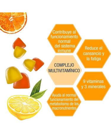  Weider Weider Multivit Gummies - 9 vitamins (A C D B12 folic acid among others) and 3 essential minerals - low in calories - sugar and gluten free - 80 gummies - Buy Online on GoSupps.com