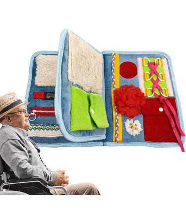 Fidget Blanket for Comforting Autistic Activities Pad | Fidget Blanket for Adults with Versatile Loss Fidget Toys for - Buy Online on GoSupps.com