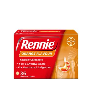 Rennie Orange 500mg (3 x 36 Pack)
