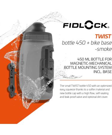 Fidlock 450ml Magnetic Bottle Holder for Bicycles - Secure Lightweight & Easy to Use | Perfect for Racing Bikes - Buy Online on GoSupps.com