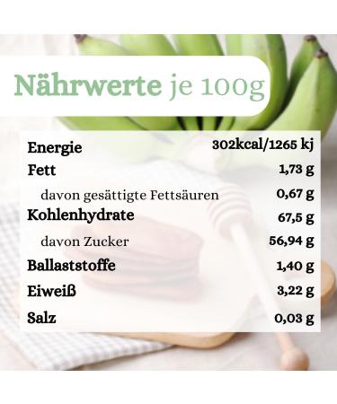  1001 Frucht 1001 Frucht Delicious dried bananas without sugar 250g of tasteful dry bananas I Good alternative to sugar free banana chips I Dry bananas are perfect for cereal or as a snack - Buy Online on GoSupps.com