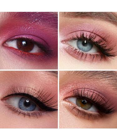 Fading Rose Eyeshadow Palette - Matte Shimmer & Glitter Pink Makeup | Highly Pigmented Pressed Powder - Buy Online on GoSupps.com