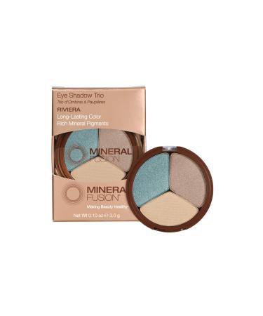 Mineral Fusion Eye Shadow Trio 0.10 oz Packaging May Vary, Riviera, 0.0625 Ounce