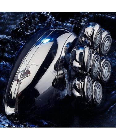 Reusable Waterproof Bald Head Shaver Set | LED Display & Beard Trimmer - International Shipping - Buy Online on GoSupps.com