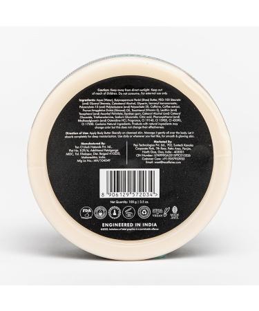 mCaffeine Coffee & Almonds Body Butter - Deep Moisturization & Soft Skin | Non-Sticky Shea Butter for Men & Women | Nourish Dry Skin | 100g - Shop Internationally - Buy Online on GoSupps.com