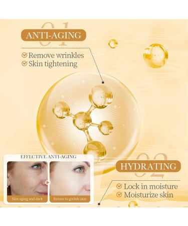 Face Cream Day & Night Skincare Anti-Wrinkle Collagen Face Cream Natural Anti Aging Face Moisturiser for Smooth and Elastic Skin Deep Hydrating Cream Firming Lines for Men & Women - Buy Online on GoSupps.com