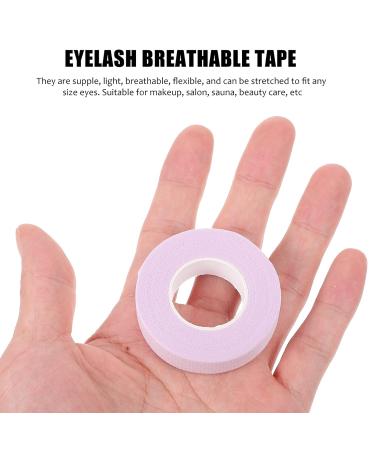 Buy 6 Rolls Eyelash Extension Tape - Breathable Disposable Elastic Purple Fabric for Eye Care & Hijab Accessories - Buy Online on GoSupps.com