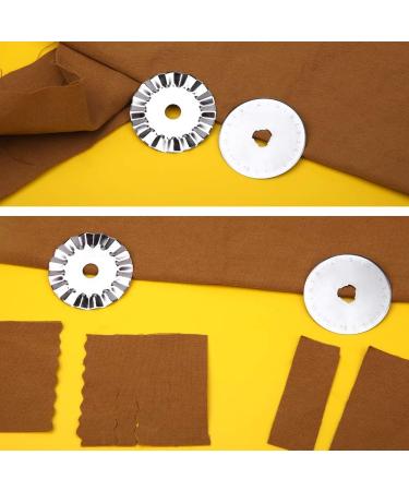 45mm Fabric Cutter Set  Rotary Cutter Tool Kit with 6 Replacement Rotary Blades  Quilting Rotary Cutter with Safety Lock Ergonomic Classic Comfort Loop for Crafting Sewing Quilting (Purple) - Buy Online on GoSupps.com