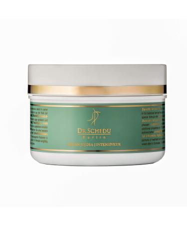 Dr.Schedu Berlin Argan Johan Jojoba intensive cure 200ml with silk proteins almond oil algae extract aloe vera shea butter and avocado oil for dry and stressed hair - Buy Online on GoSupps.com
