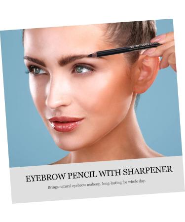 DOITOOL 24 Pcs Pencil Sharpener Eyebrow Pencil Eyebrow Pen Makeup Sharpener Women Makeup Accessories 1 count (Pack of 1) Blackx3pcs - Buy Online on GoSupps.com