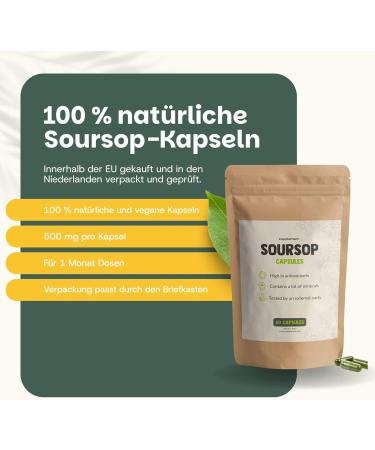  Cupplement Cupplement Soursop Fruit Extract 10:1 500 mg per capsule Graviola (Guanabana) Natural Superfood 60 Capsules Leaf-free - Buy Online on GoSupps.com