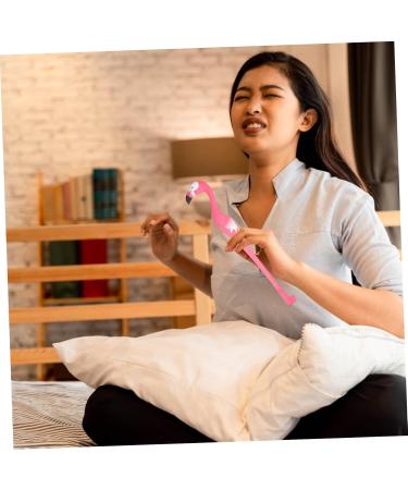 Beavorty 2-in-1 Back Scratcher & Foot Massager - Bamboo Tool with Funny Handle for Aggressive Scratching & Relaxation | Unique Wood Carvings & Curved Design - Buy Online on GoSupps.com