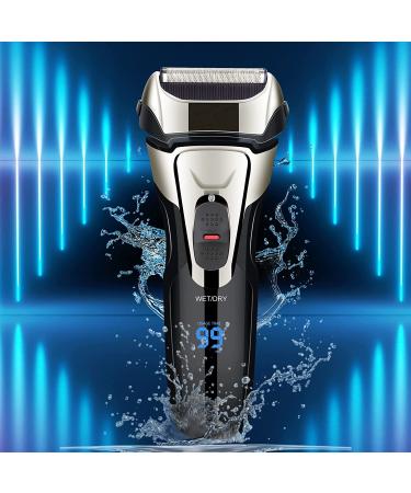 Gbuild Wet Dry Rechargeable Men's Electric Shaver with Trimmer - Waterproof & Cordless - Buy Online on GoSupps.com
